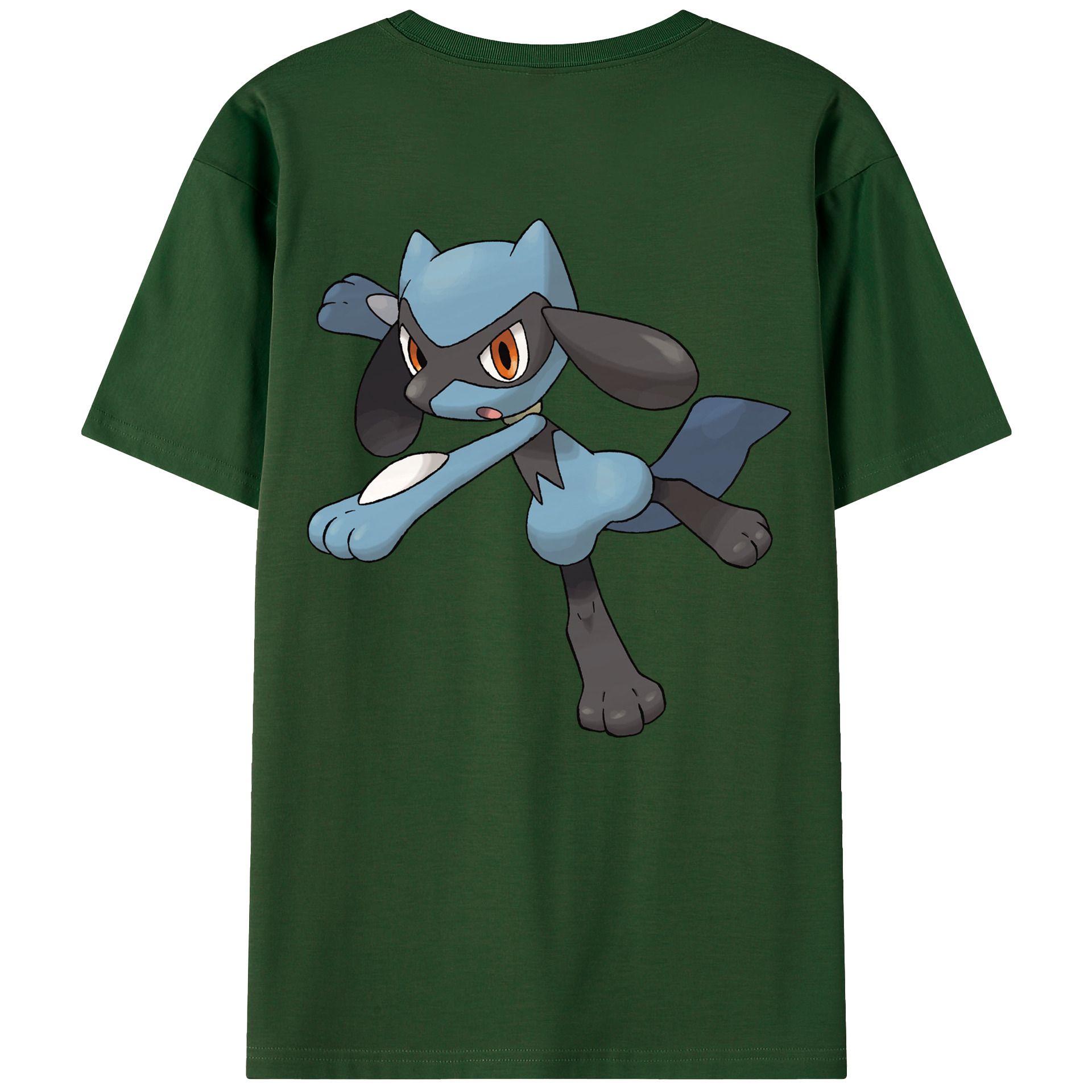 （画像用） ポケットモンスター Pokémon 綿100％半袖Tシャツ（背面プリント）